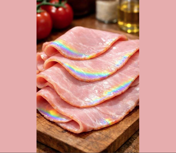 Why Deli Ham Sometimes Looks Rainbow-Colored: The Science Behind That Strange Shine